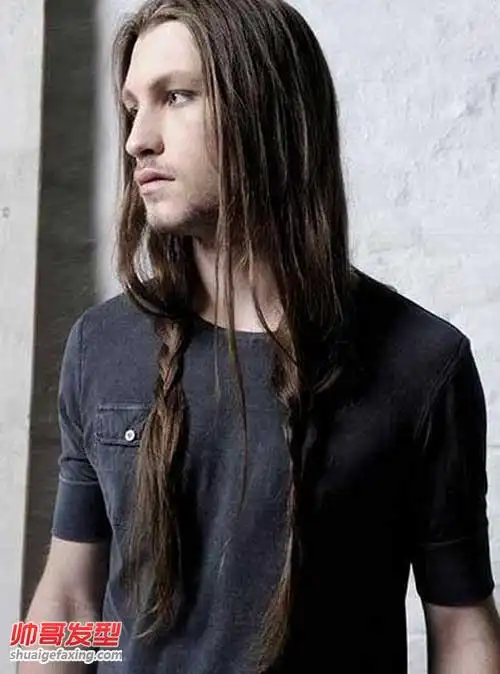 十款性感好看的男士长头发造型 男人长发发型(3)_男生长发_帅哥发型网