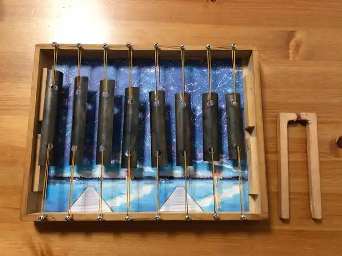 自制乐器之八音手敲琴 余可欣 - 美篇