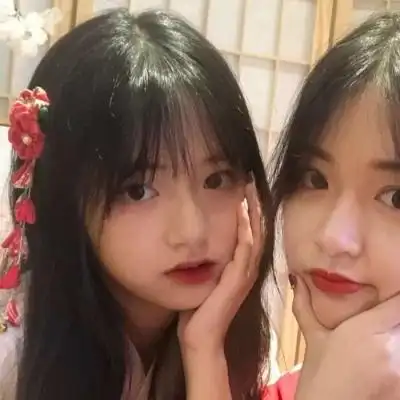 最火闺蜜头像一对两张图片