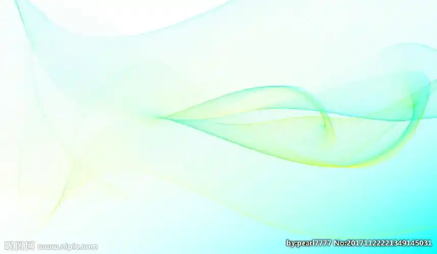 蓝绿色柔和线条背景图片