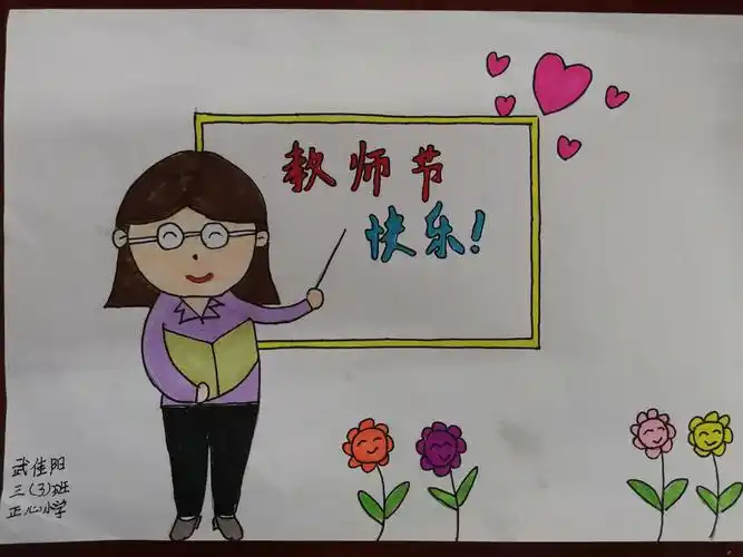 采得百花成蜜后,为谁辛苦为谁甜——正心小学2020教师节"话师情 绘