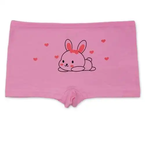 云梦妮外贸女童内裤速卖通女四角裤卡通印花棉质儿童平角裤批发