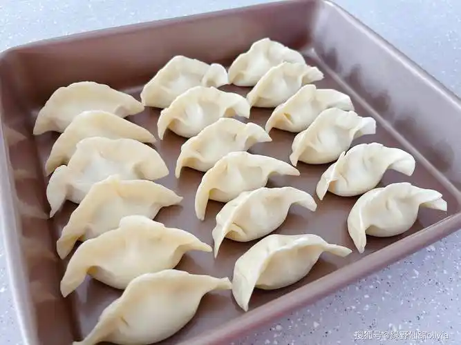 赤松茸鱼肉水饺_馄饨