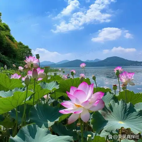 好运头像 | 荷花,和气生财,好运连连 非常适合作为微信头像的一组图