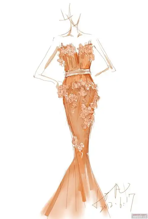 个人求职招聘/求职求婚纱晚礼服设计工作 - 穿针引线服装论坛