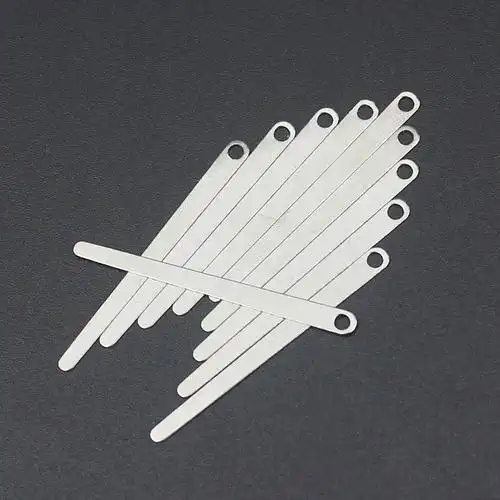 单簧管簧片10个装黑管簧片管乐配件 乐器配件黑管弹簧片 黑管配件