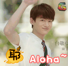 白敬亭soogifsoogif出品耶开心gif动图_动态图_表情包下载_soogif