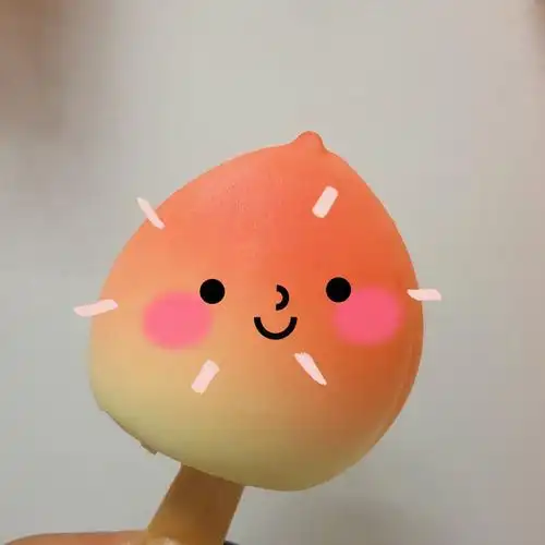 充满充满少女心的桃子冰激凌 爱了爱啦-绝绝子