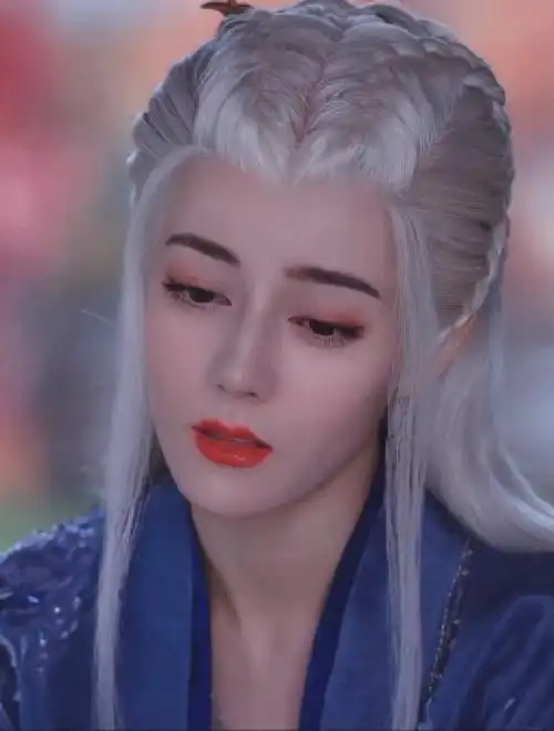 迪丽热巴檀健次白发造型