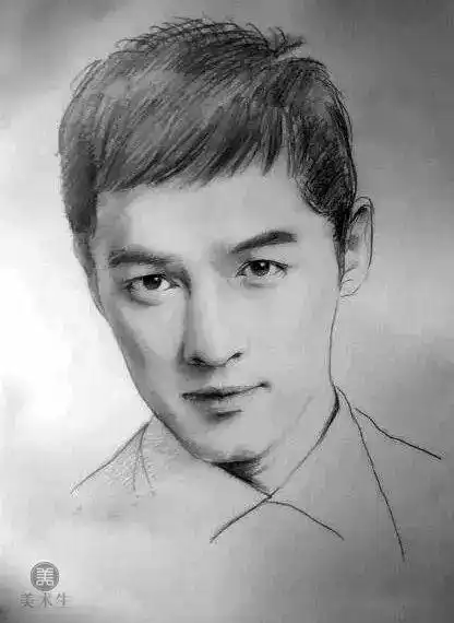 100张素描100位明星是明星素描画像