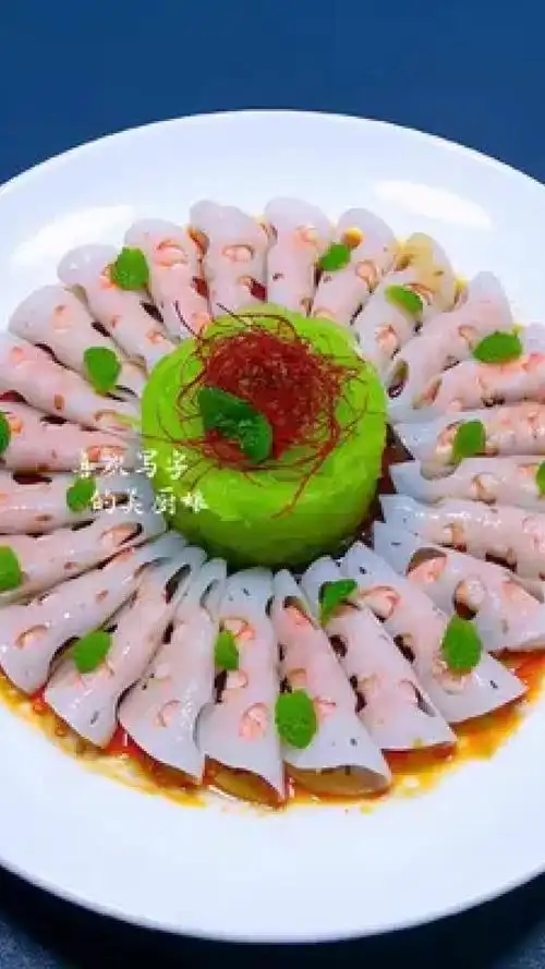 做个简单的造型,就能使菜肴高端大气上档次#美食 #造型菜做法