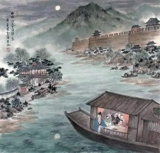 泊秦淮对译泊秦淮翻译及注释