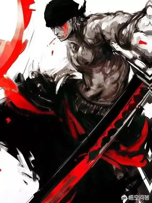 有没有索隆的霸气图片?求分享? - 石塘网