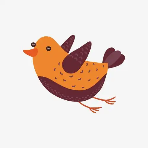 卡通鸟png下载
