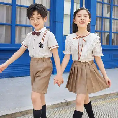 小学生校服套装夏装幼儿园班服