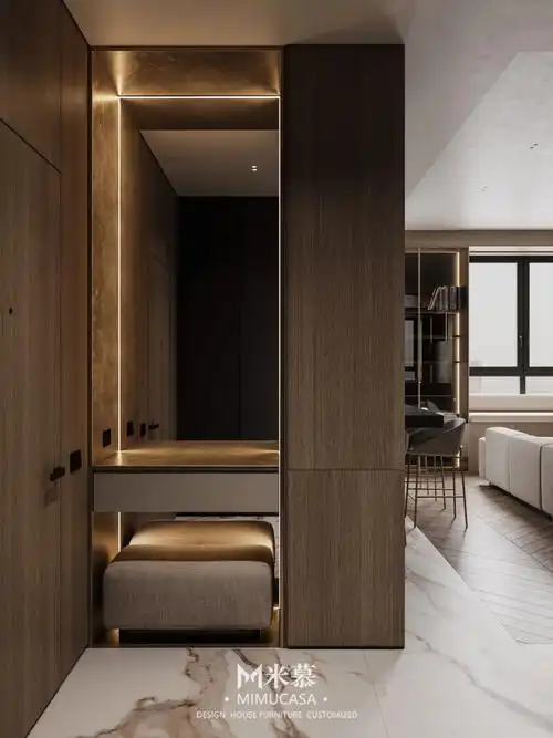 简单的鞋柜养眼的设计