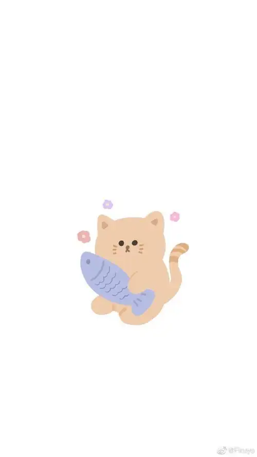 简单 萌系 卡通 手绘 插画 文艺 森系 少女心 可爱 清新 简约 平铺(`)