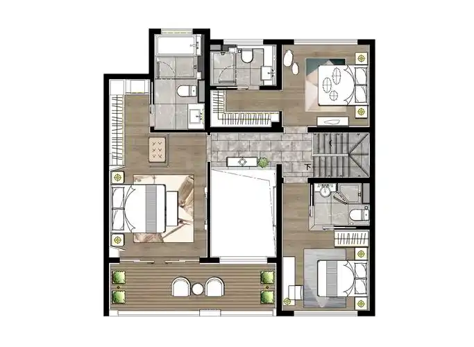 中国铁建花语江南户型图16