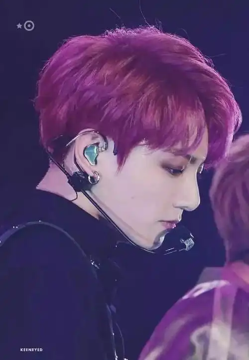 红橙黄绿青蓝紫爱豆的绝美发色你pick哪个