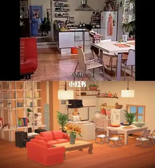 我复刻了《家有儿女》的客厅,那些年刷了很多遍的电视剧.