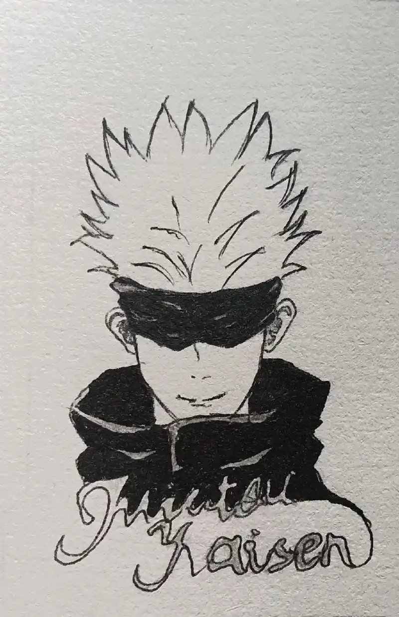 画画 #手绘 #五条悟#咒术回战