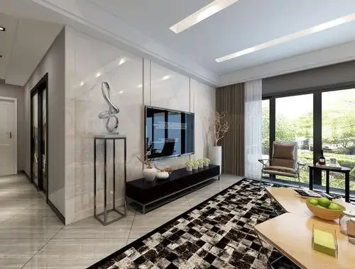 鲁能星城九街区110平三室二厅装修效果图