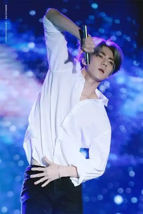 吴世勋#        特别唯美的神级舞台0761人鱼的眼泪0361银发