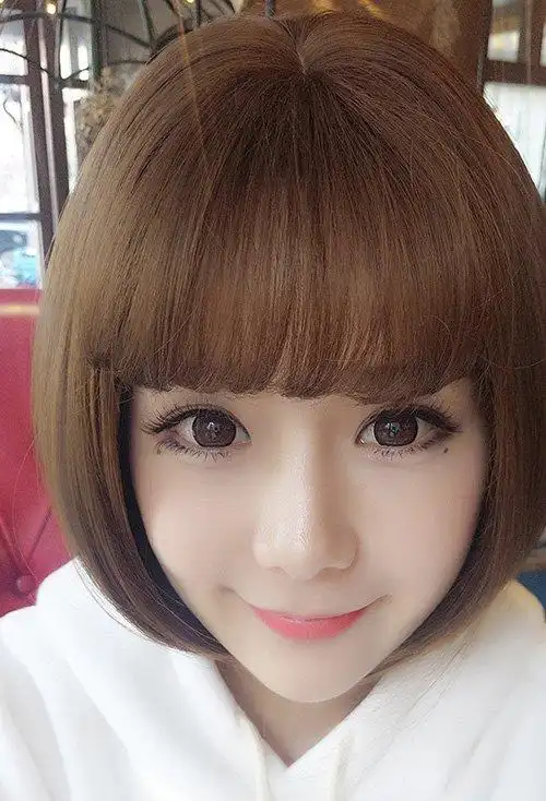 短发不烫怎么样才好看 小女生各种短直发造型图集