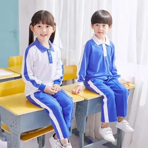 深圳校服裤 长裤_莹卉深圳校服小学生春夏季长袖短袖统一长裤男女修身
