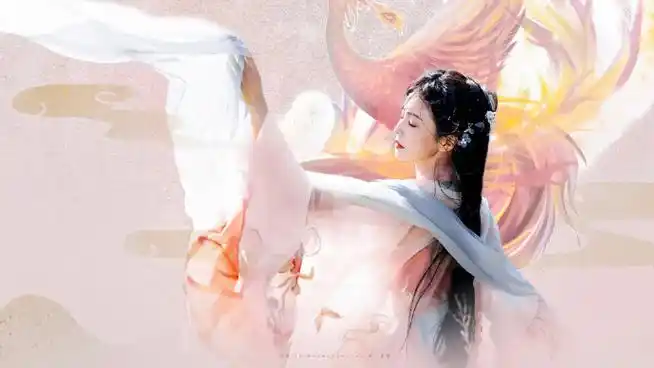 白鹿超话在众星捧"04"的白月剧组下 星月女神白烁出妆啦 很美的伞