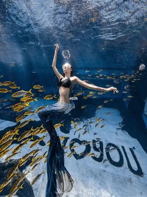 三亚美人鱼水下摄影新手可拍