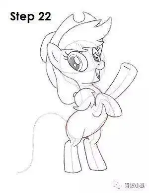 杰克 |每日一画手把手教你画小马宝莉之紫悦 |每日一画小马宝莉简笔画