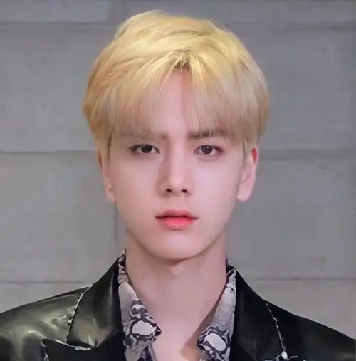 金泳勋的金发造型你打几分更新概念照