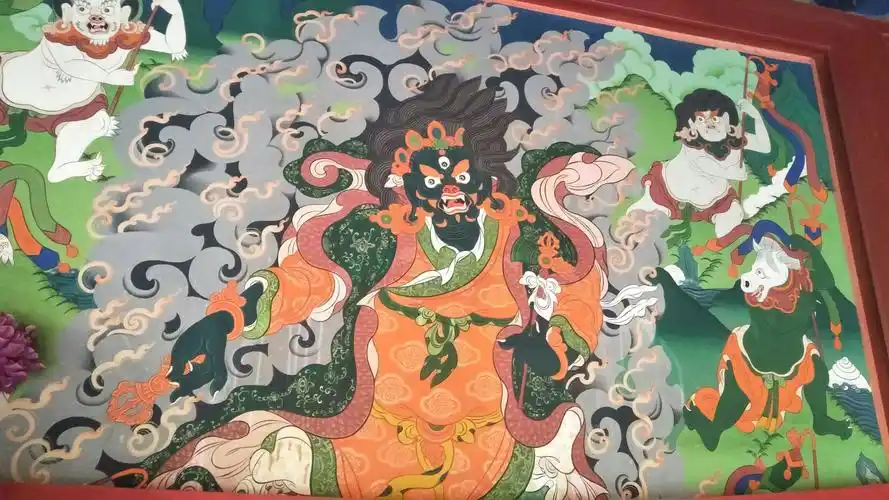 塔尔寺的艺术瑰宝唐卡(壁画)