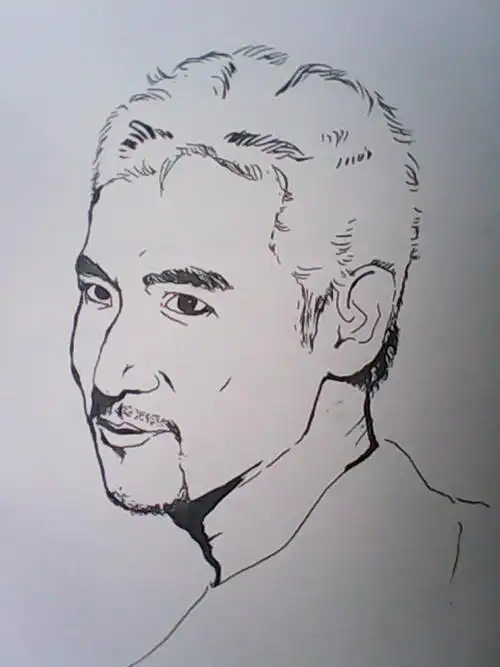 张学友素描简笔画