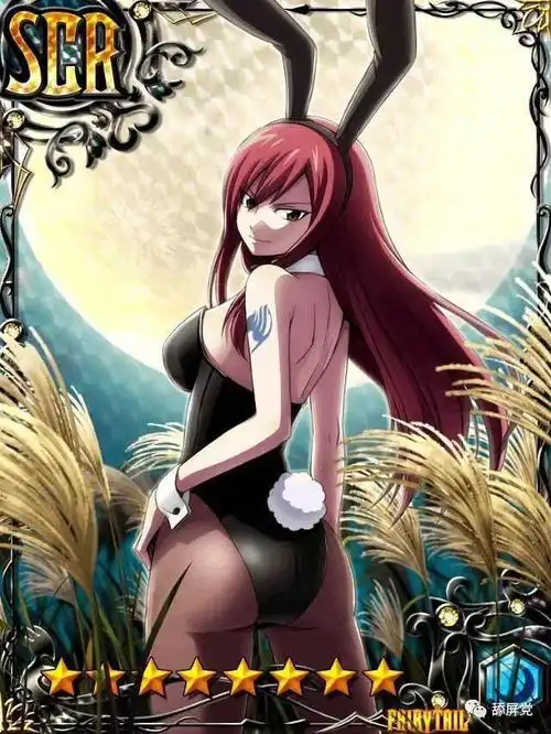 妖精女王艾露莎的黑丝兔女郎装,你见过吗?