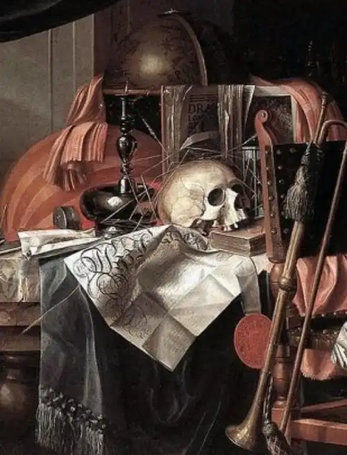 🎨荷兰贵族的死亡艺术:骷髅头骨画探秘