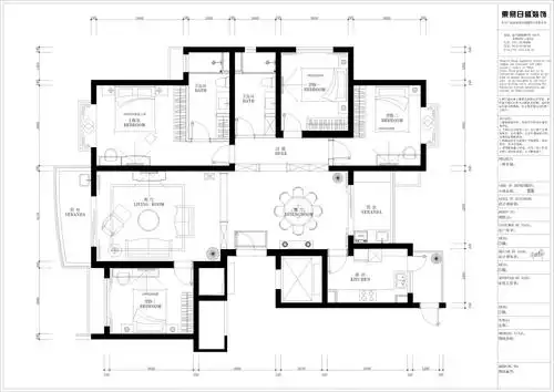 开元加州阳光简欧风格200㎡