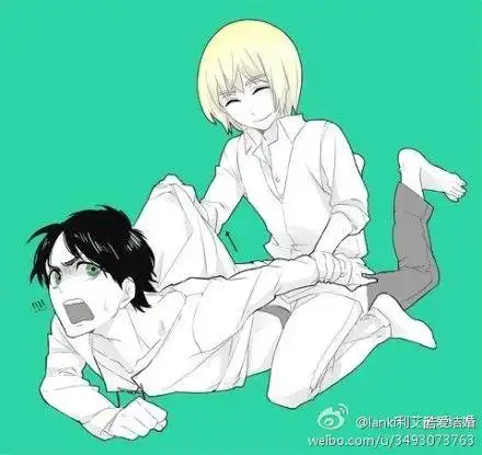 明艾##艾伦##阿明##p站#致歉侵删,请支持p站原作.打分请入