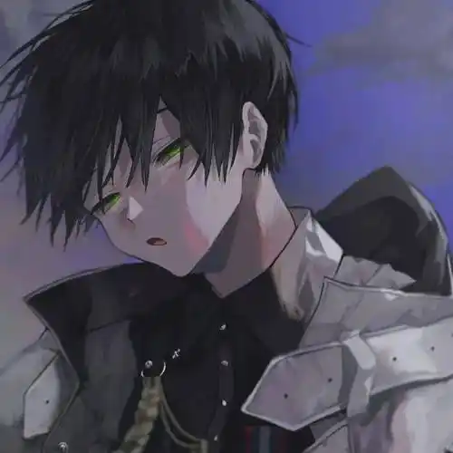 动漫男头丧到极致