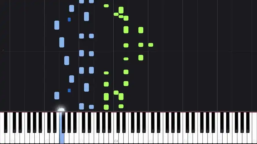 【节奏布鲁斯】hit the road jack 钢琴教学 (synthesia)
