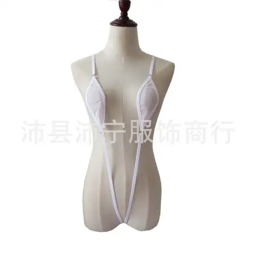 跨境情趣内衣女性性感泳衣ebay速卖通连体三点式比基尼泳衣套装