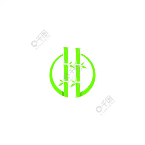 竹徽标矢量图标插图设计 模板免费下载_eps格式_2000像素_编号4311439