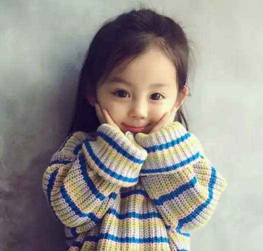 可爱萌娃头像沈佳昕baby小萝莉