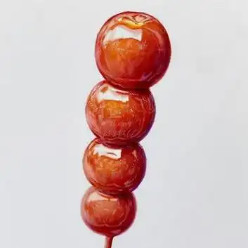 彩铅画糖葫芦丨附过程图及讲解