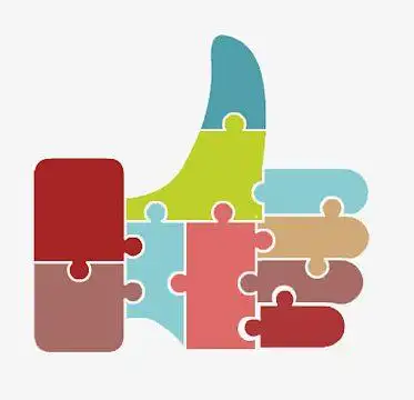 ppt拼图元素素材_ppt拼图元素图片元素-觅元素