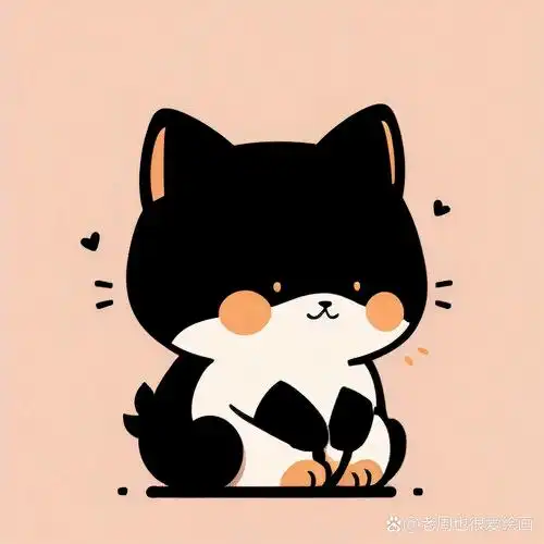 极简风文艺线条头像96