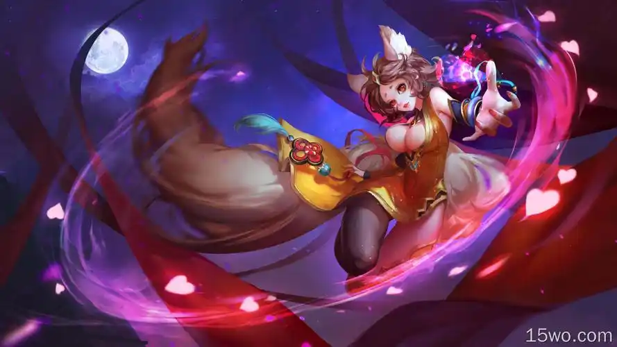 王者荣耀妲己皮肤下载 爆乳妲己高清壁纸 4096x2160壁纸 游戏壁纸 4k2