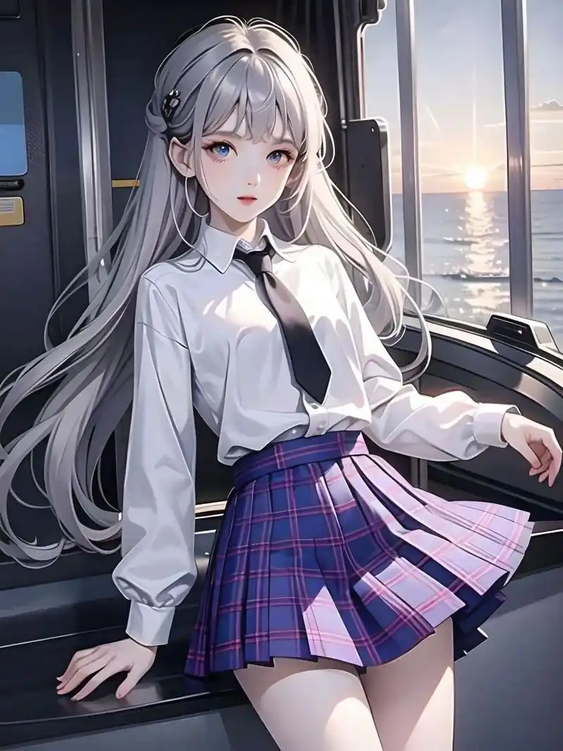 头像壁纸61 jk制服少女 jk制服 校园风 优质头像 绝美壁纸