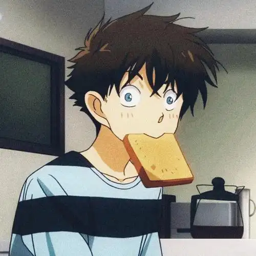 求想问一下大家有没有类似这种吃东西的动漫头像